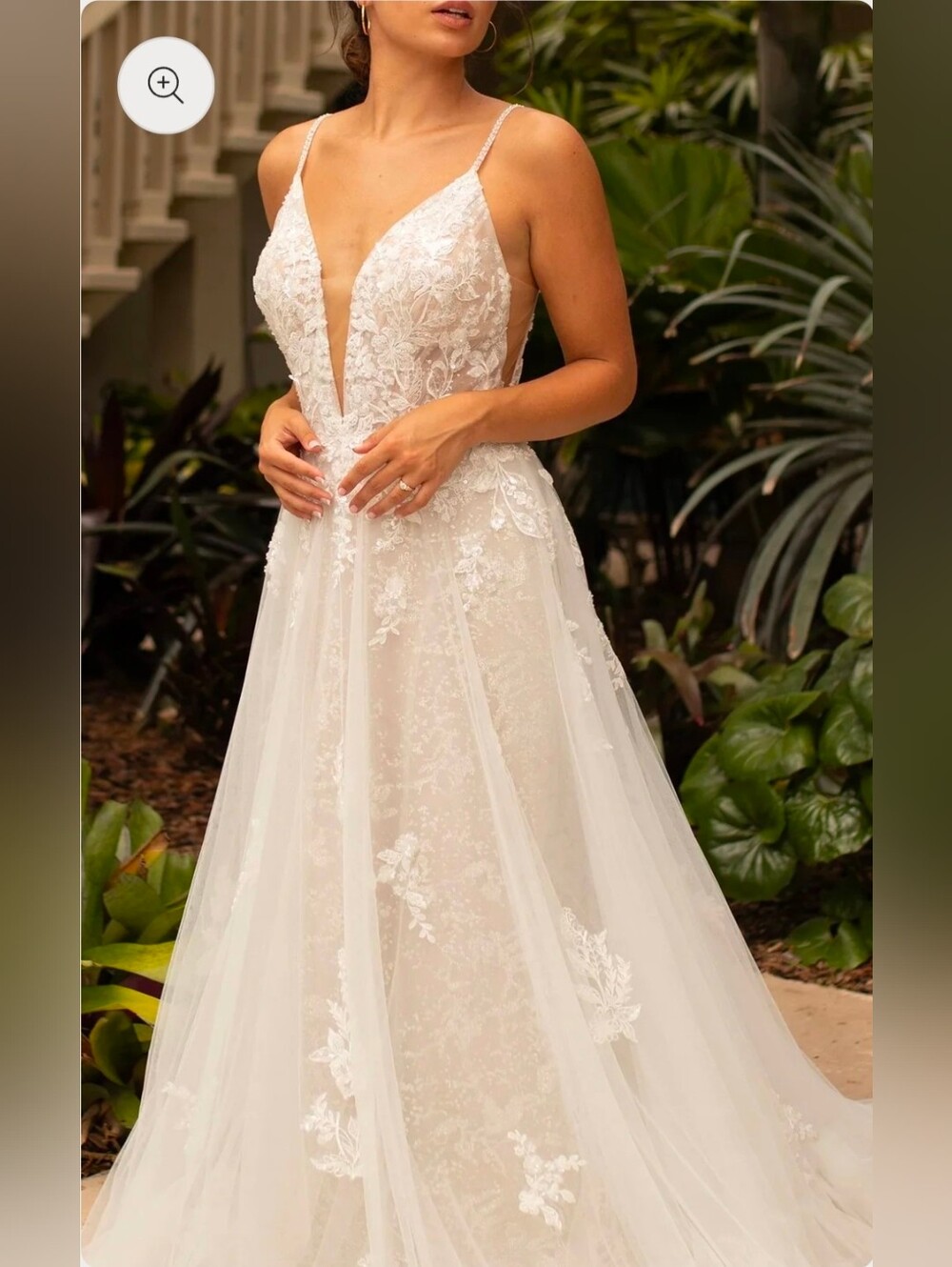 ✨ Essense of Australia D3707 – Never Worn, Unaltered Wedding Gown ✨